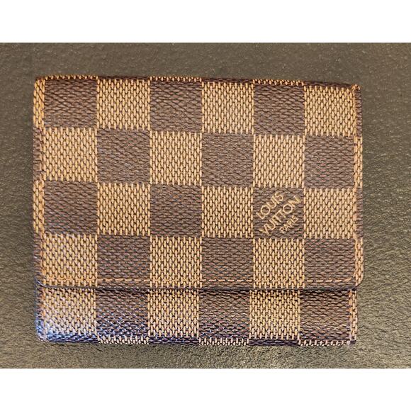 Louis Vuitton Damier Azur Canvas Card Holder Wallet with box - Picture 3 of 11